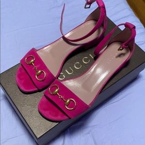 Pink Gucci Sandals
